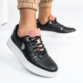 Us polo assn fekete sportcipők osbhnita
