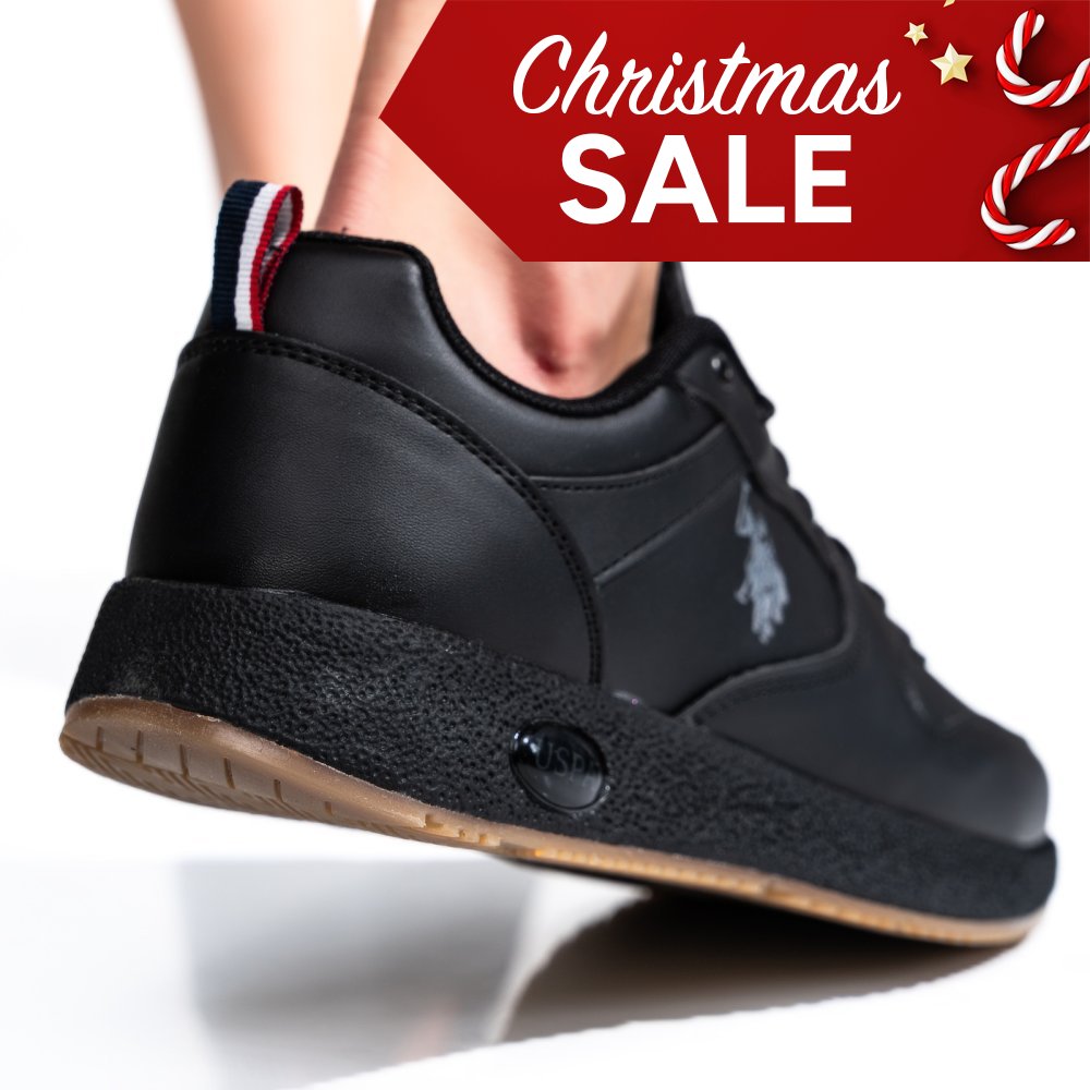 Us polo assn fekete sportcipők asbhngel-wmn