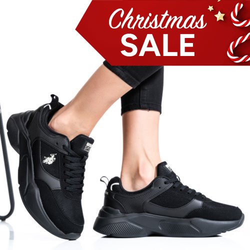 Us polo assn fekete sportcipők vsbhiolet