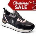 Us polo assn fekete sportcipők osbhphra006