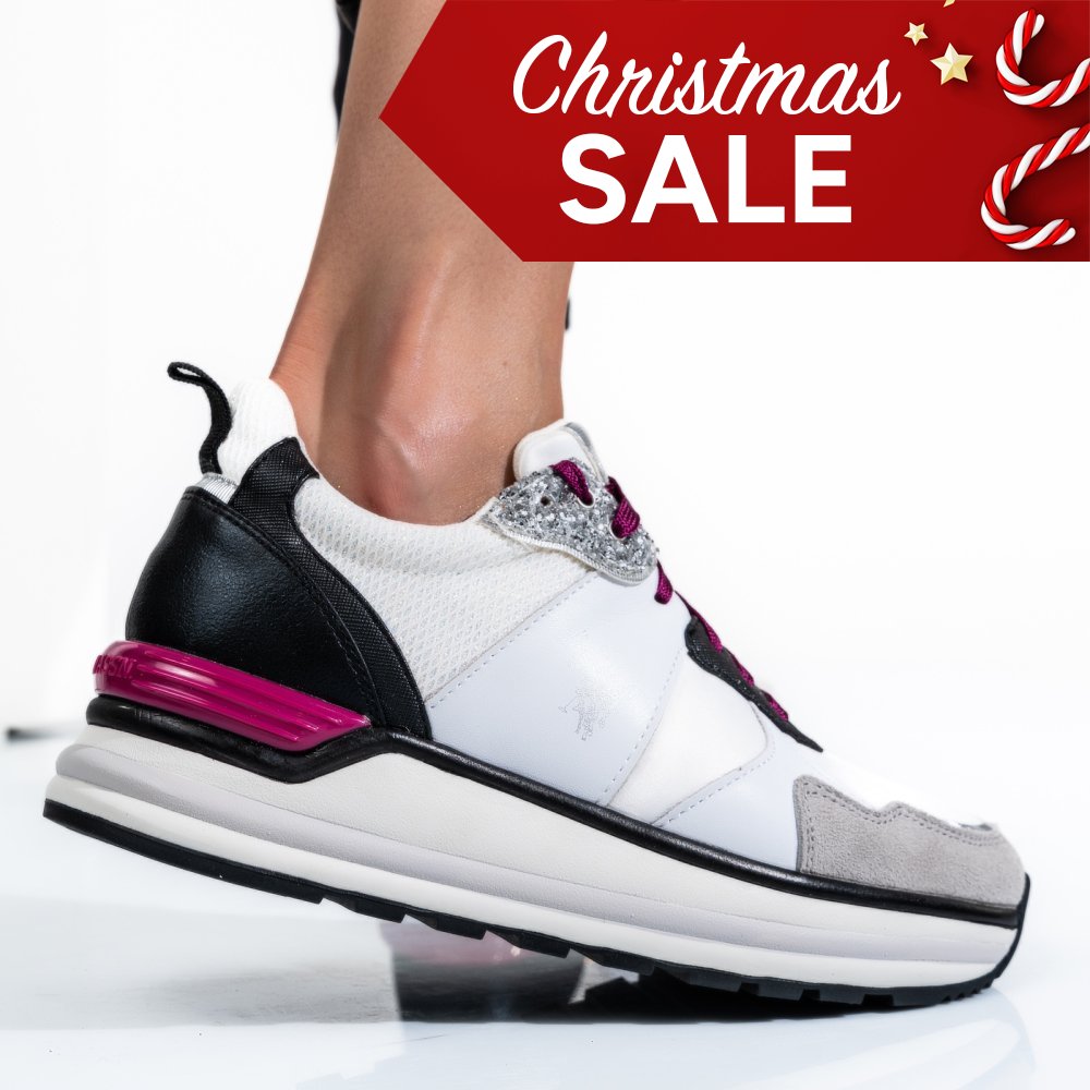 Us polo assn fehér sportcipők osbhphra006