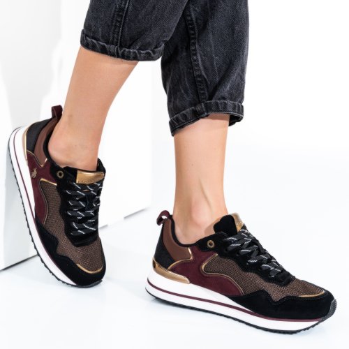 Us polo assn burgundia sportcipők lsbhayla001