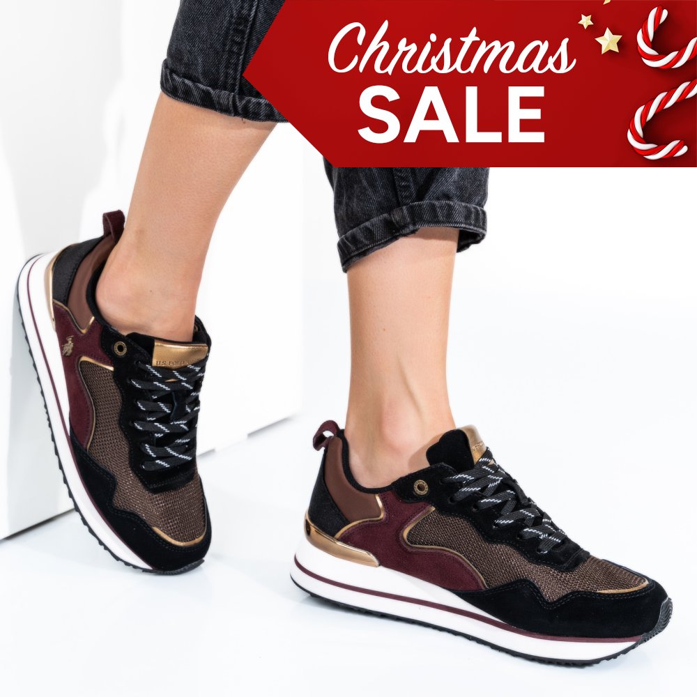 Us polo assn burgundia sportcipők lsbhayla001