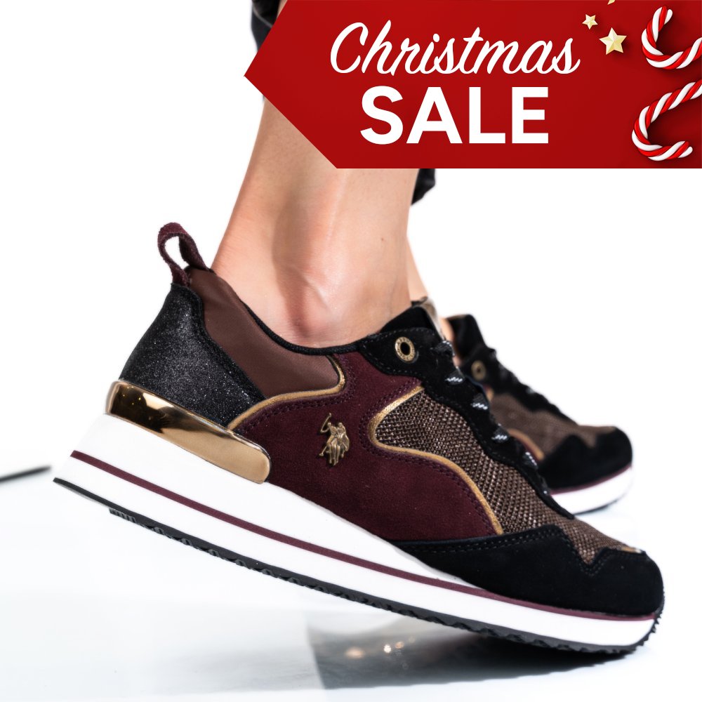 Us polo assn burgundia sportcipők lsbhayla001