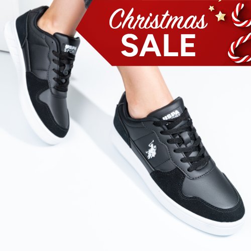 Us polo assn fekete sportcipők csbhharlize