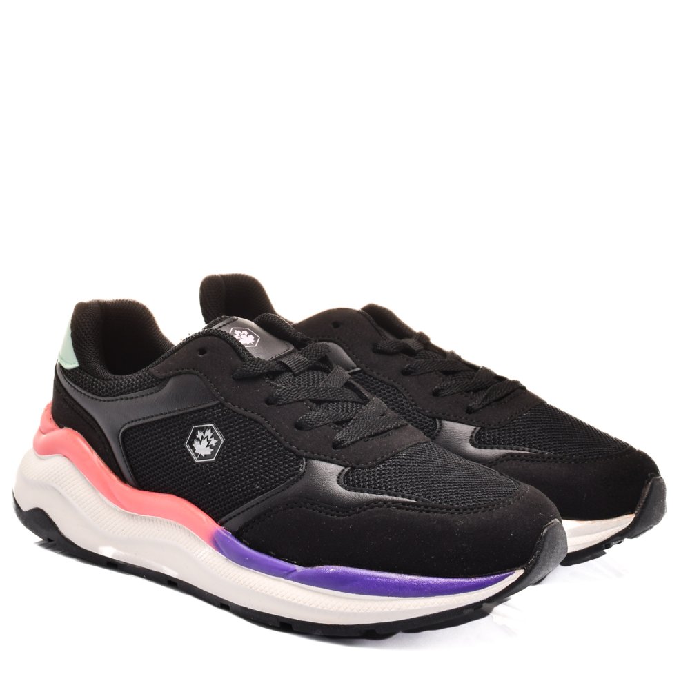 Lumberjack fekete sportcipők asbhden