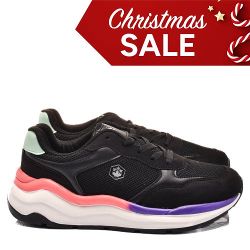 Lumberjack fekete sportcipők asbhden