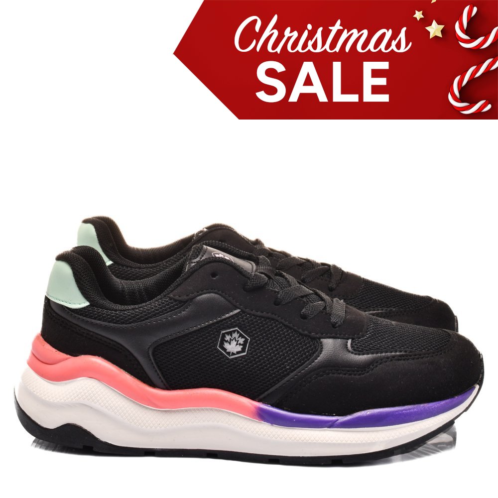 Lumberjack fekete sportcipők asbhden