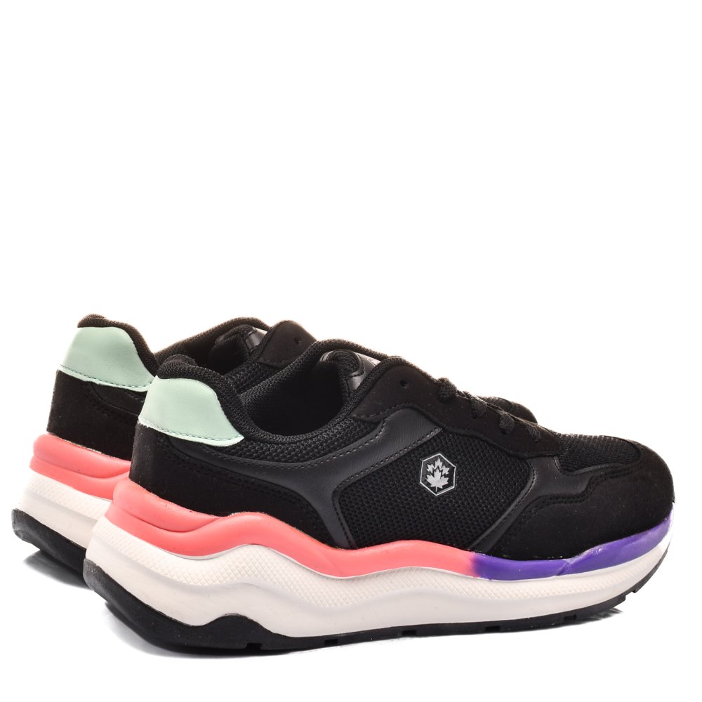 Lumberjack fekete sportcipők asbhden