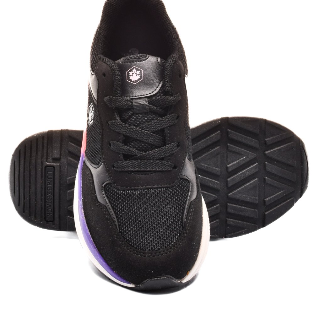 Lumberjack fekete sportcipők asbhden