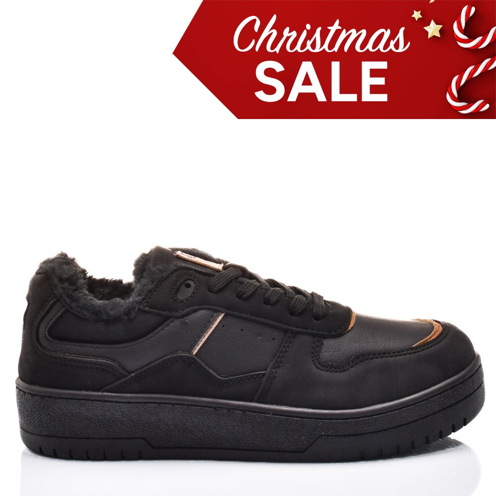 Kinetix fekete sportcipők asbhlva