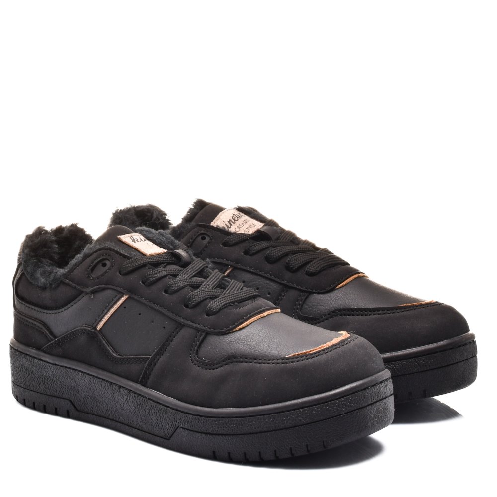 Kinetix fekete sportcipők asbhlva