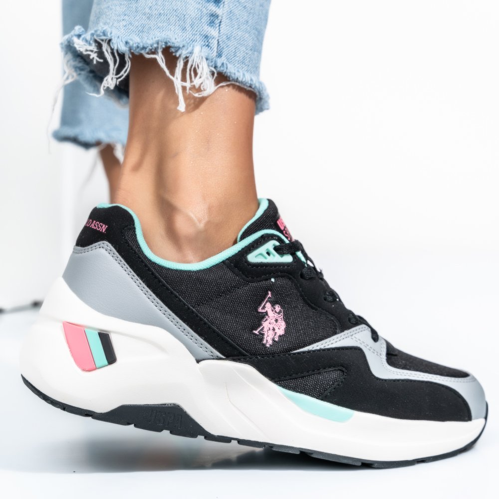 Us polo assn fekete sportcipők hsbhusky