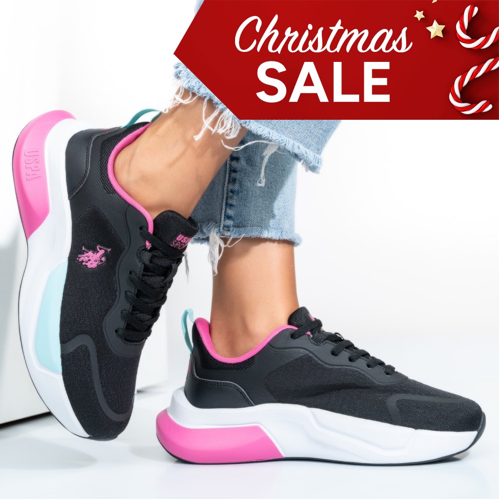 Us polo assn fekete sportcipők wsbhilly