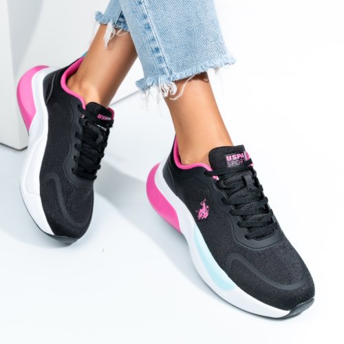 Us polo assn fekete sportcipők wsbhilly