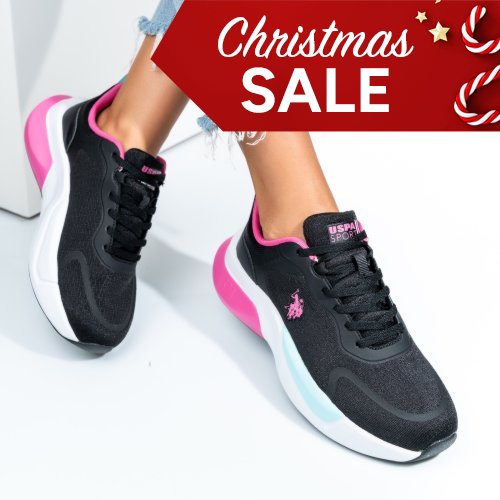 Us polo assn fekete sportcipők wsbhilly