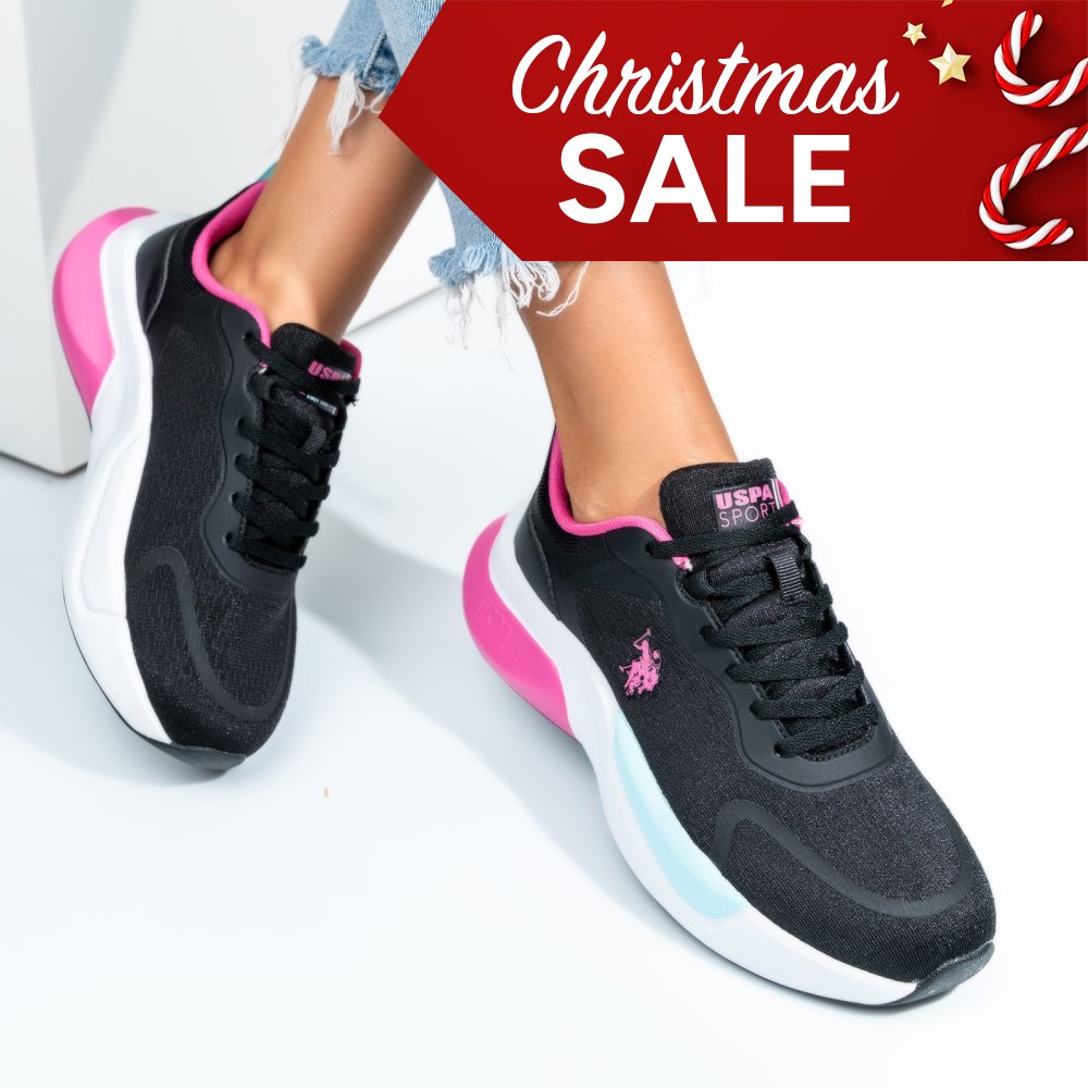 Us polo assn fekete sportcipők wsbhilly