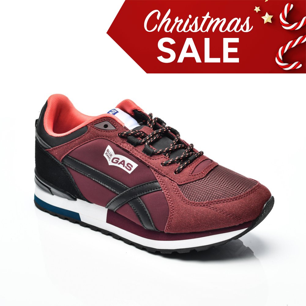 Gas burgundia sportcipők gsbham223300