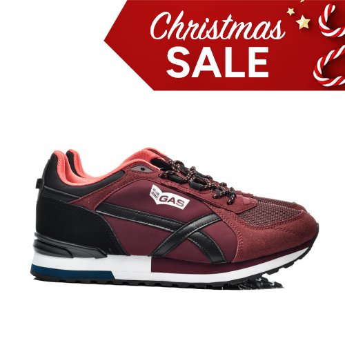 Gas burgundia sportcipők gsbham223300