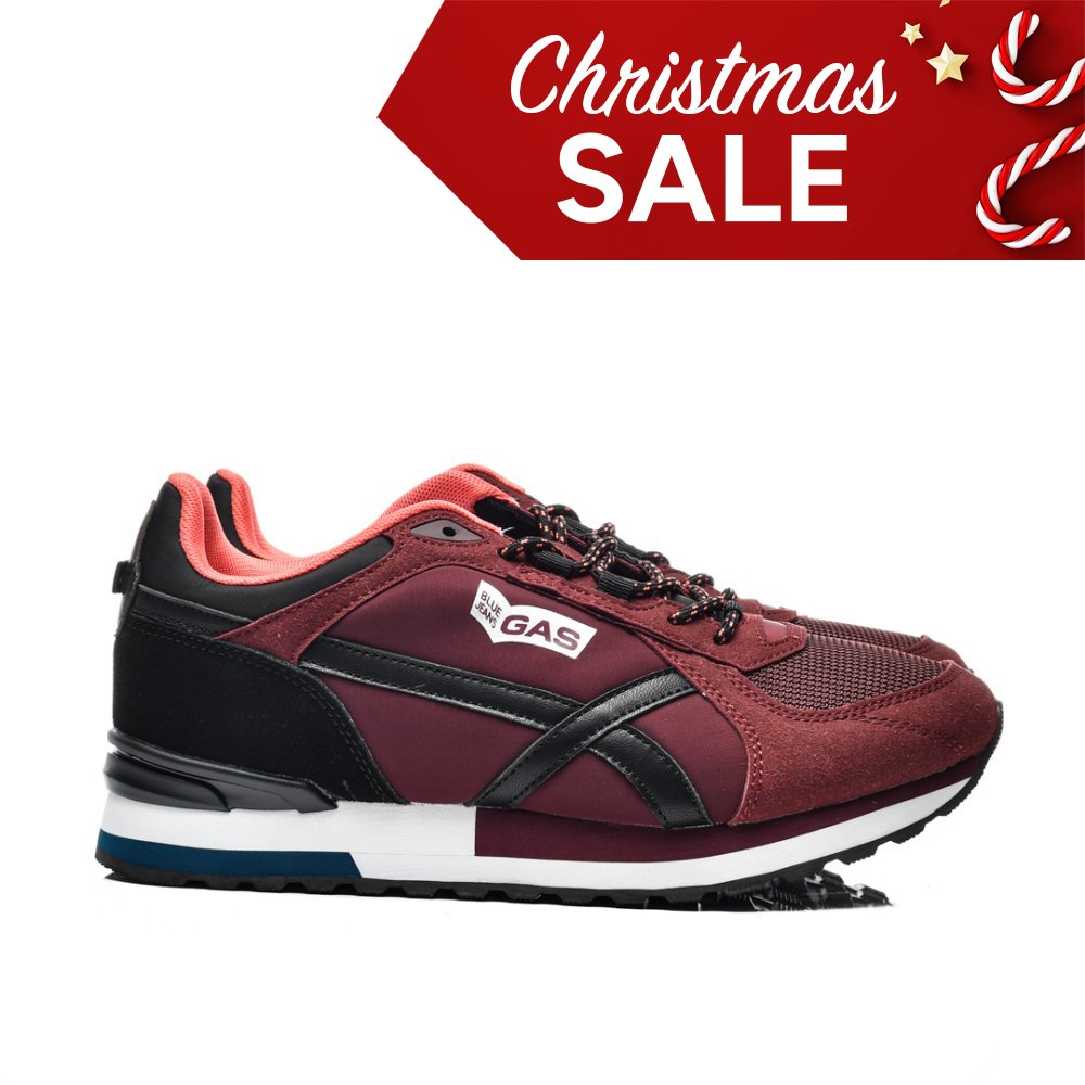 Gas burgundia sportcipők gsbham223300
