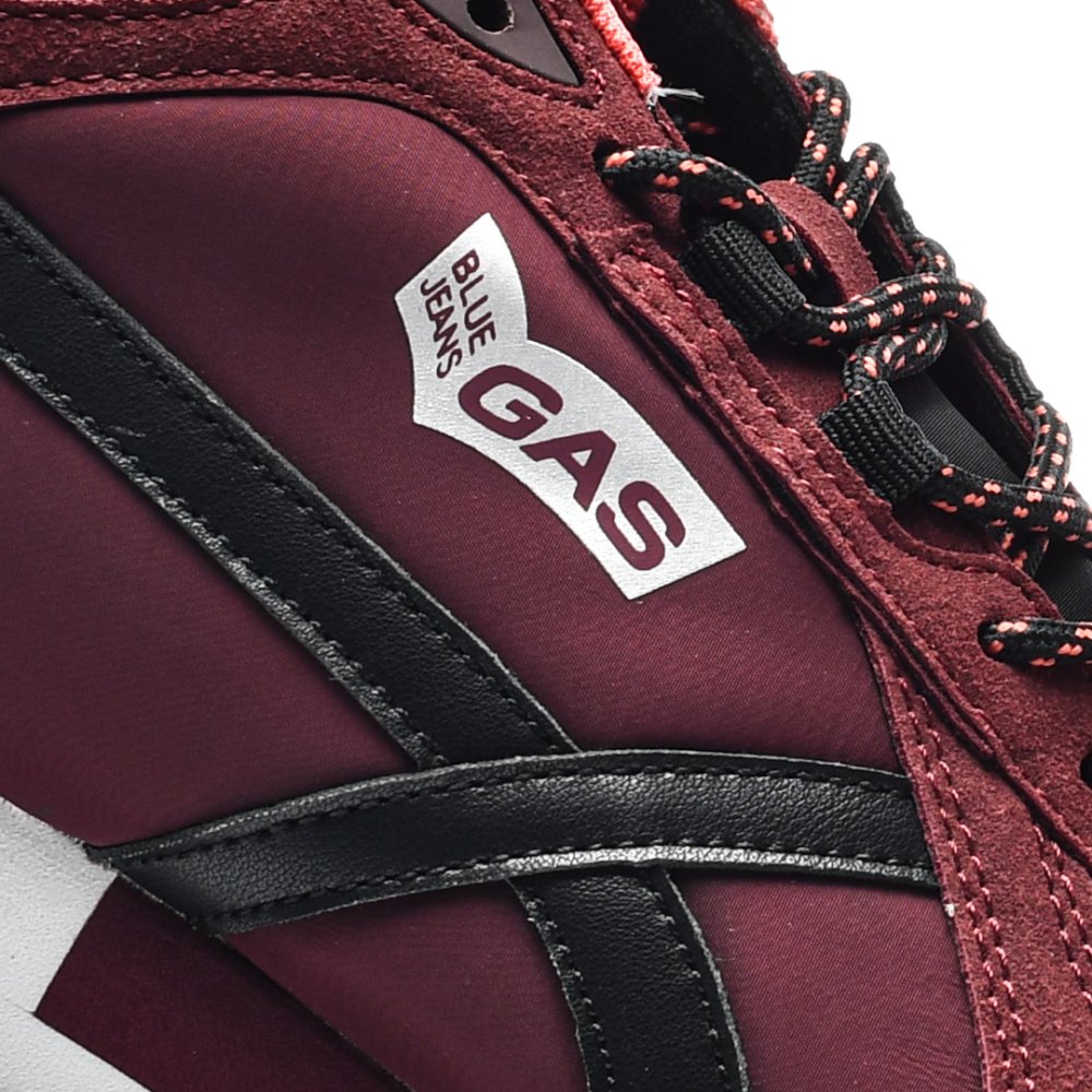 Gas burgundia sportcipők gsbham223300