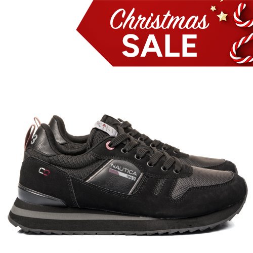 Nautica fekete sportcipők nsbhtm523f00