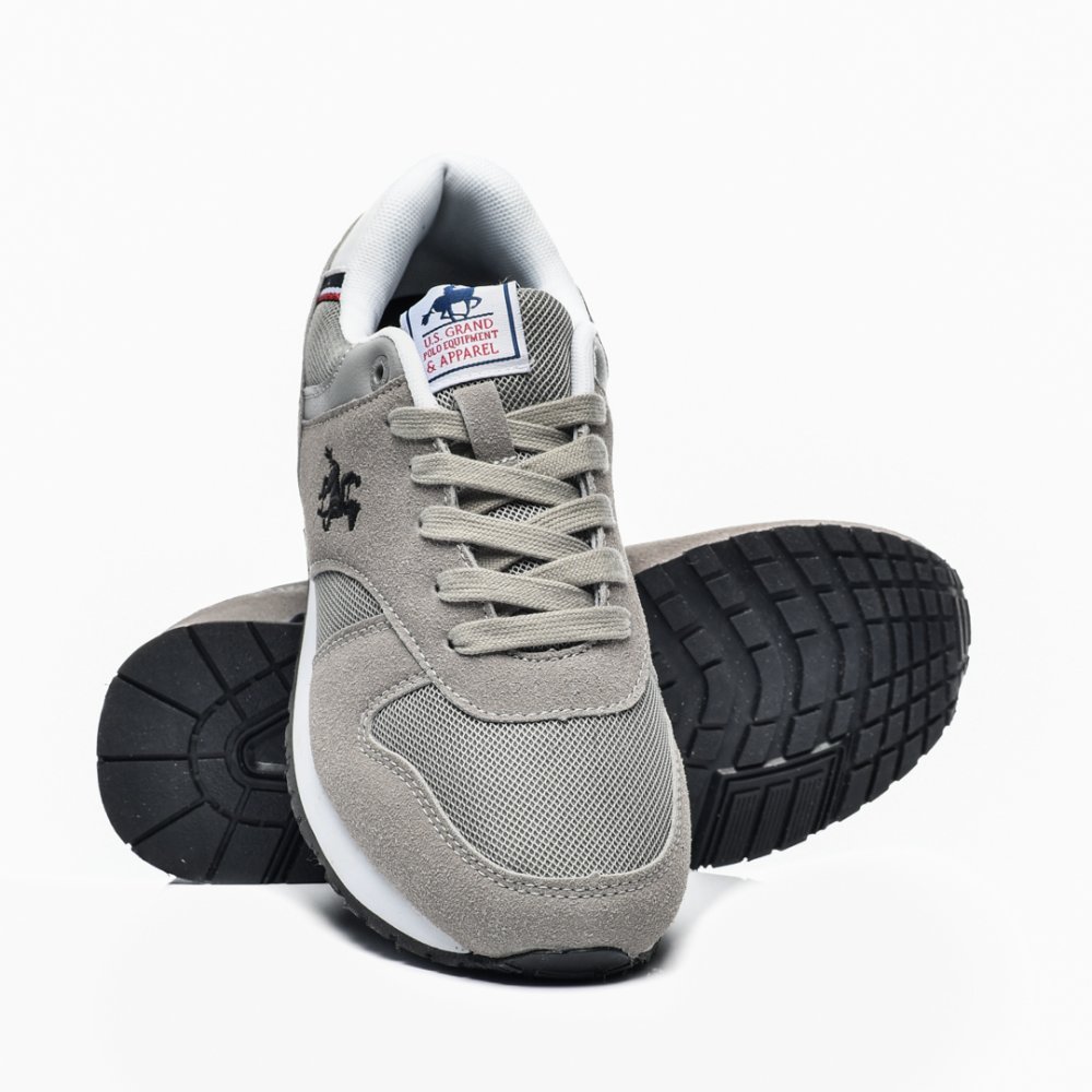 U.s. grand polo szürke sportcipők gsbhpm313100