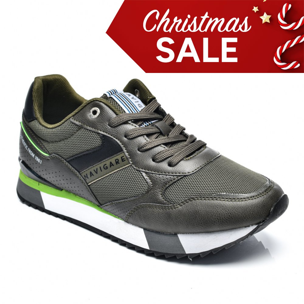 Navigare khaki sportcipők nsbham313005