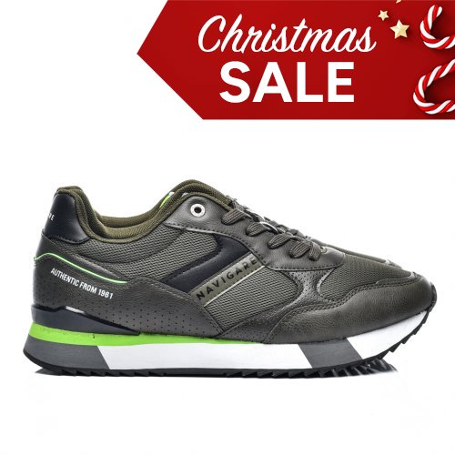 Navigare khaki sportcipők nsbham313005