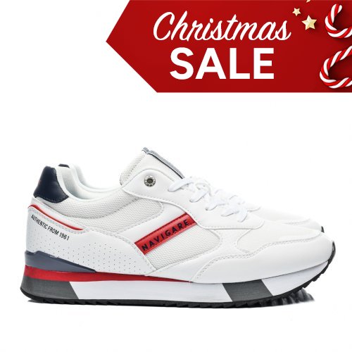 Navigare fehér sportcipők nsbham313005