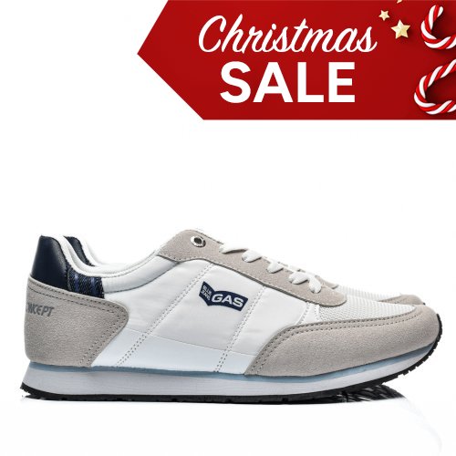 Gas fehér sportcipők gsbham313555