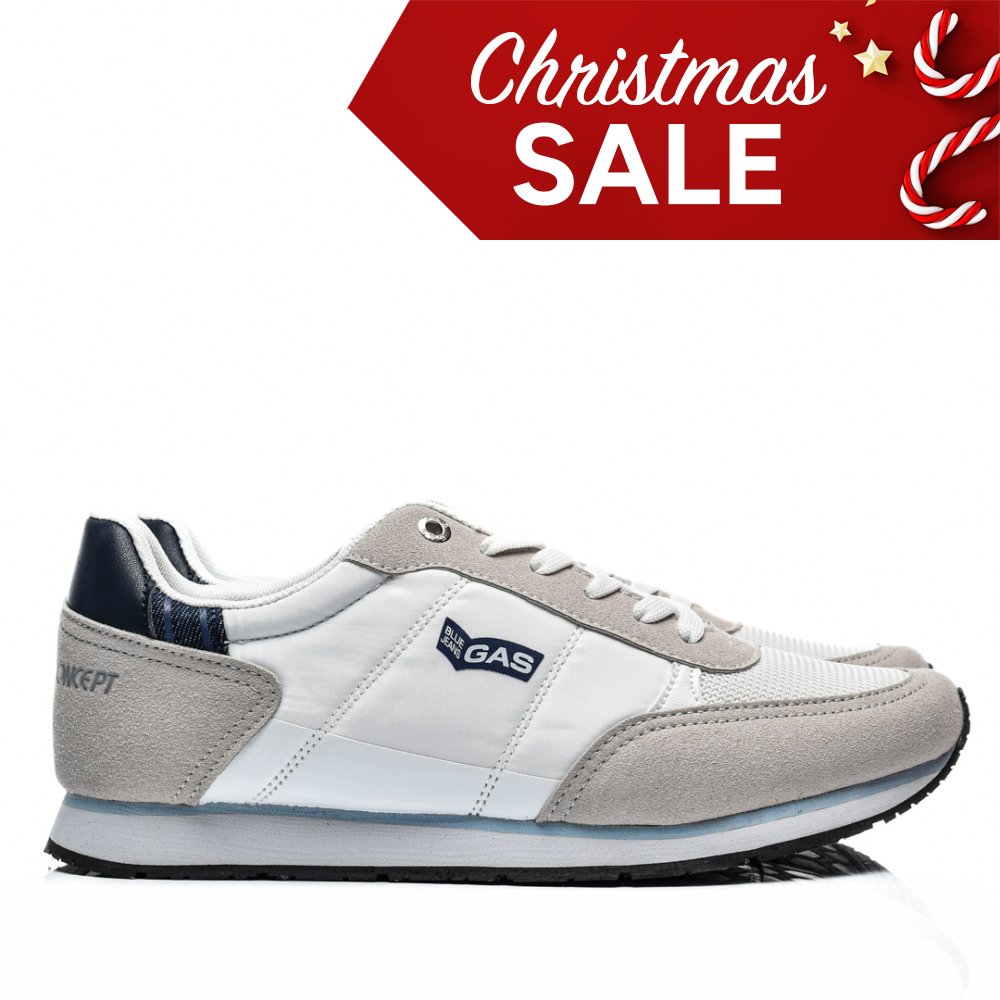 Gas fehér sportcipők gsbham313555