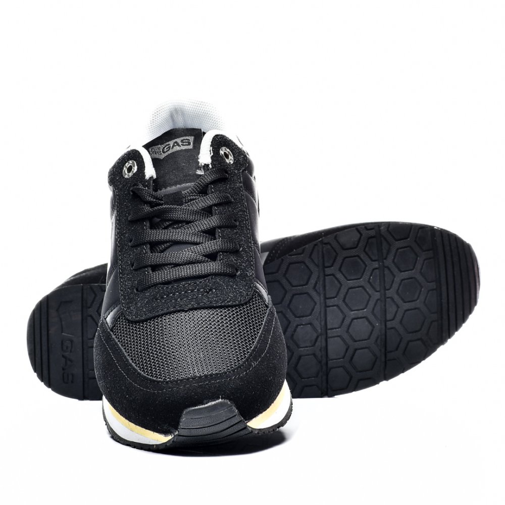 Gas fekete sportcipők gsbham313555