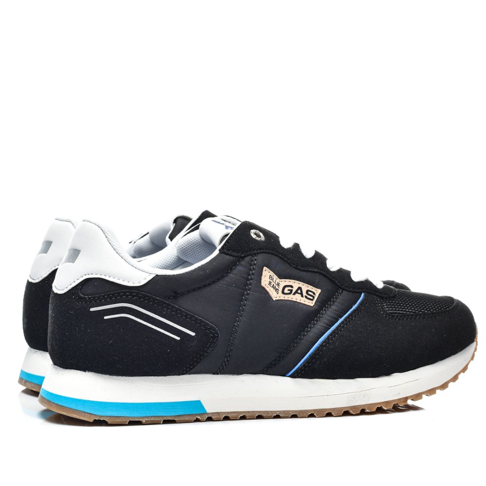 Gas fekete sportcipők gsbham313931