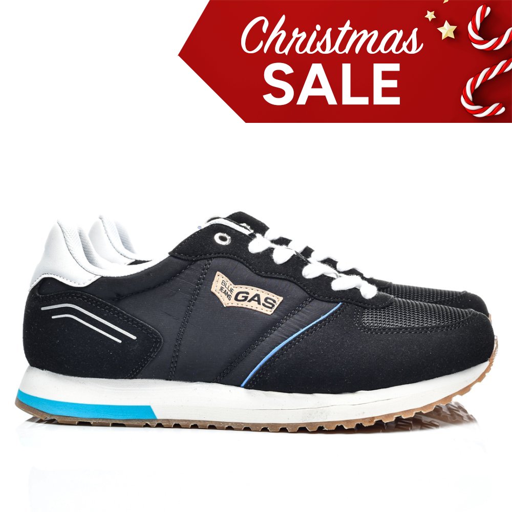 Gas fekete sportcipők gsbham313931