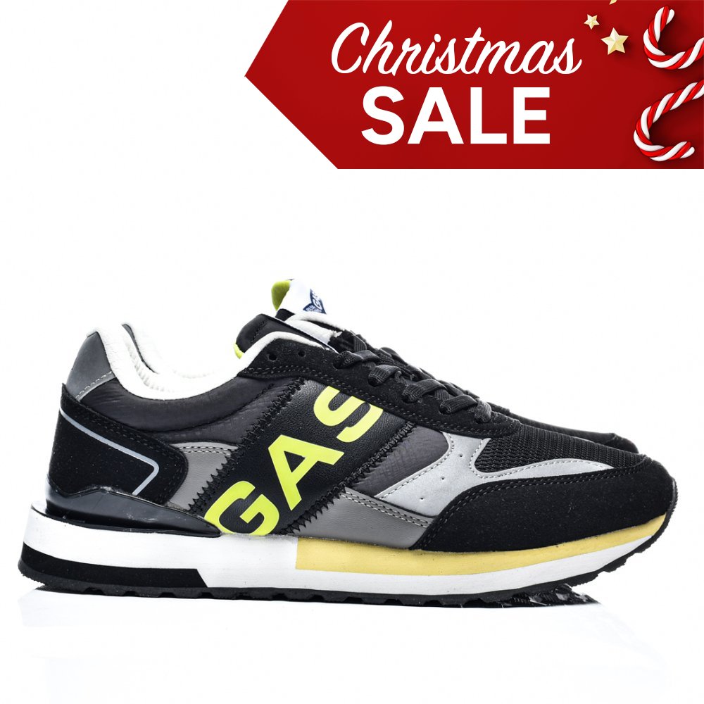 Gas fekete sportcipők gsbham313916