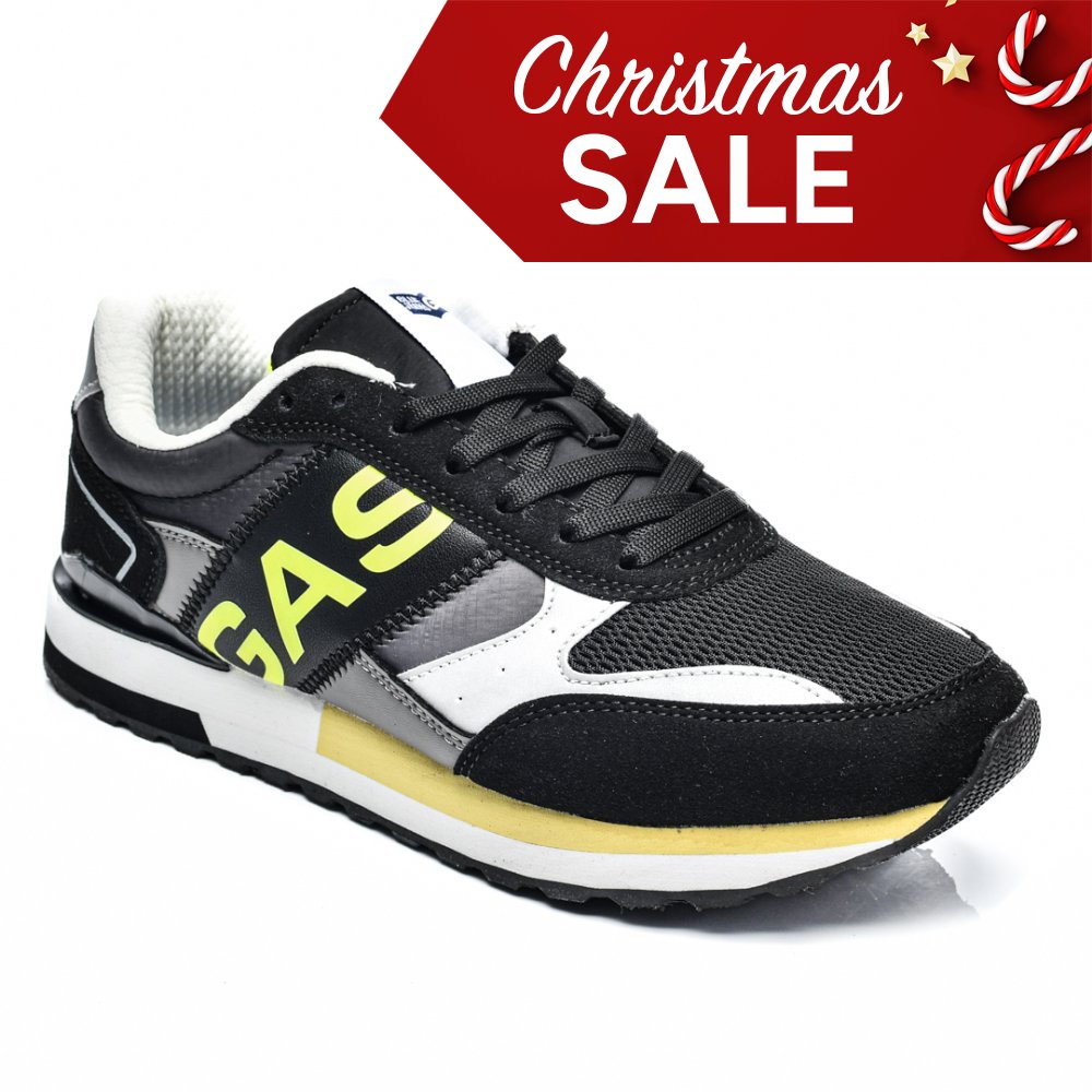 Gas fekete sportcipők gsbham313916