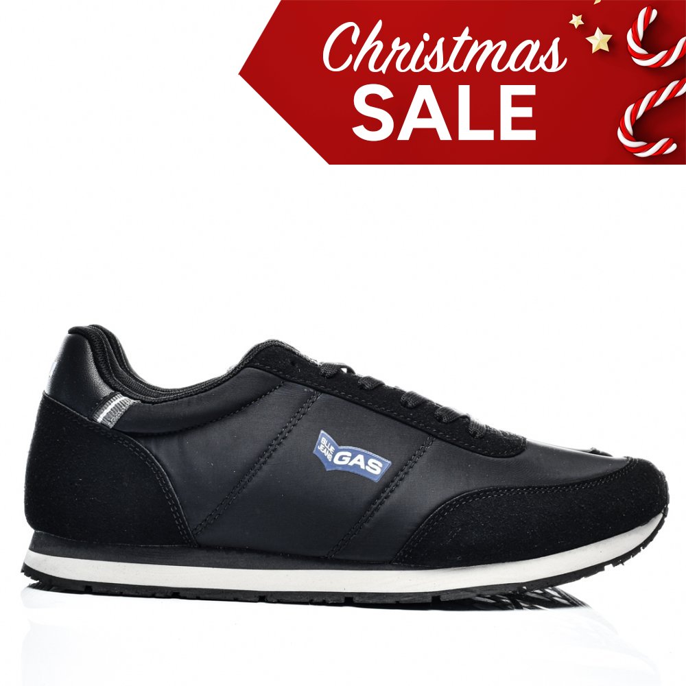 Gas fekete sportcipők gsbham313558