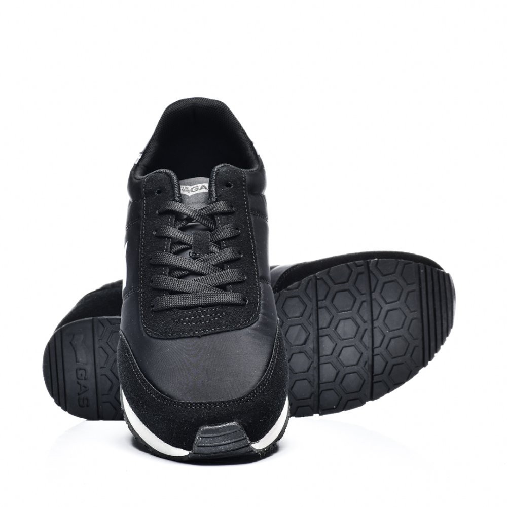 Gas fekete sportcipők gsbham313558