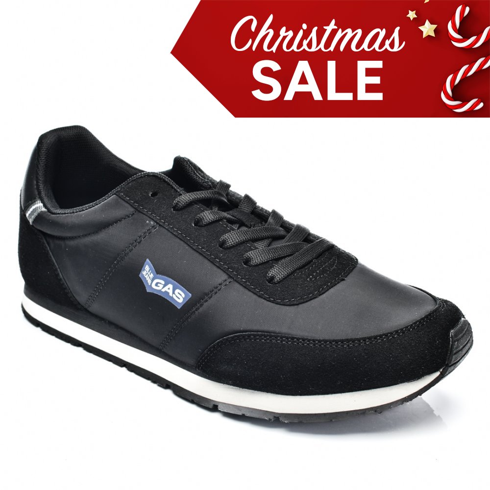 Gas fekete sportcipők gsbham313558