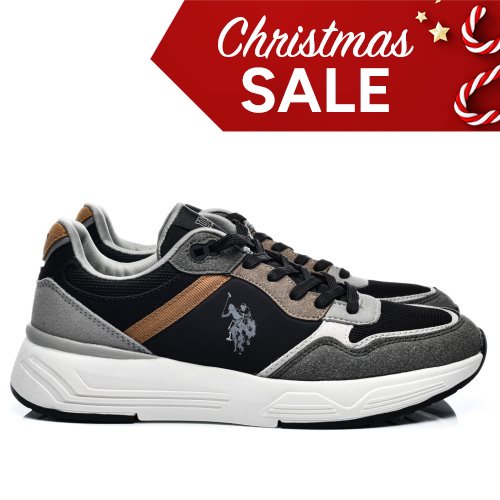 Us polo assn fekete sportcipők msbhario