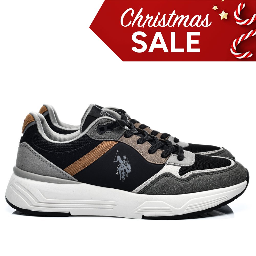 Us polo assn fekete sportcipők msbhario