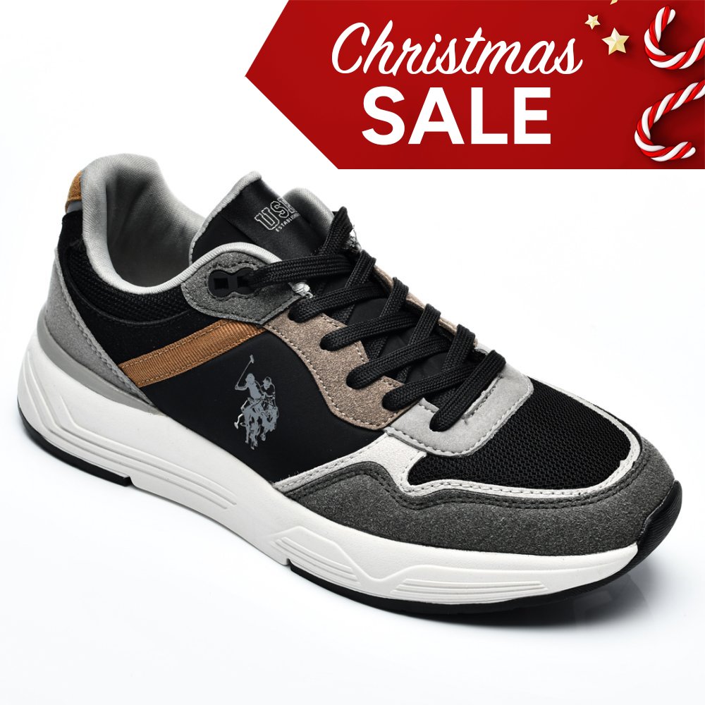 Us polo assn fekete sportcipők msbhario