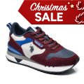 Us polo assn burgundia sportcipők bsbhuzzy001a