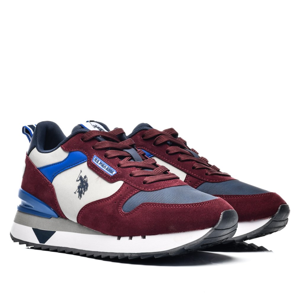Us polo assn burgundia sportcipők bsbhuzzy001a