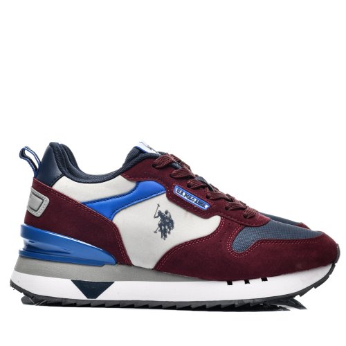 Us polo assn burgundia sportcipők bsbhuzzy001a