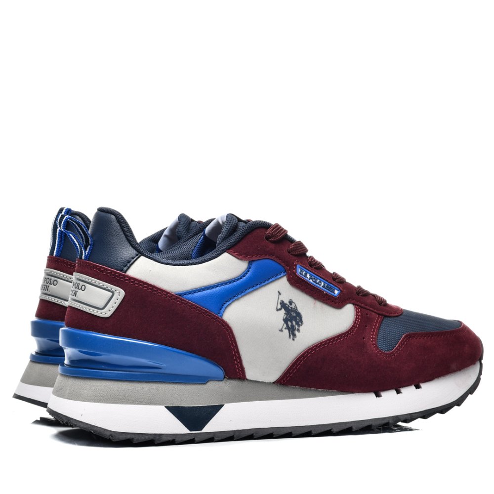 Us polo assn burgundia sportcipők bsbhuzzy001a