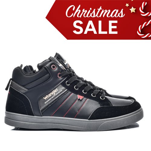 Wrangler fekete sportcipők wsbhm32283s