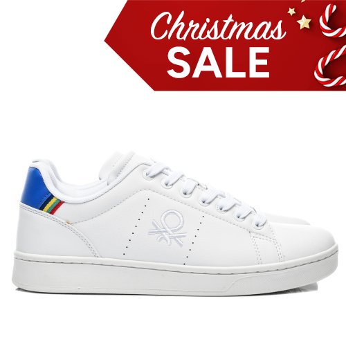 Benetton fehér sportcipők bsbhtm314000