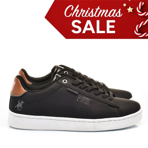 U.s. grand polo fekete sportcipők gsbhpm324021